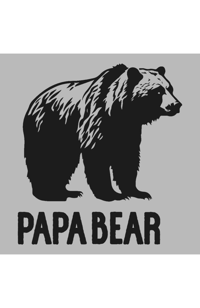 Lost Gods Men's Lost Gods I'm The Papa Bear  Graphic T-Shirt, Alternate, color, Sport Grey
