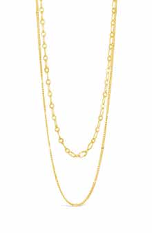 Sterling Forever Serenity Layered Necklace