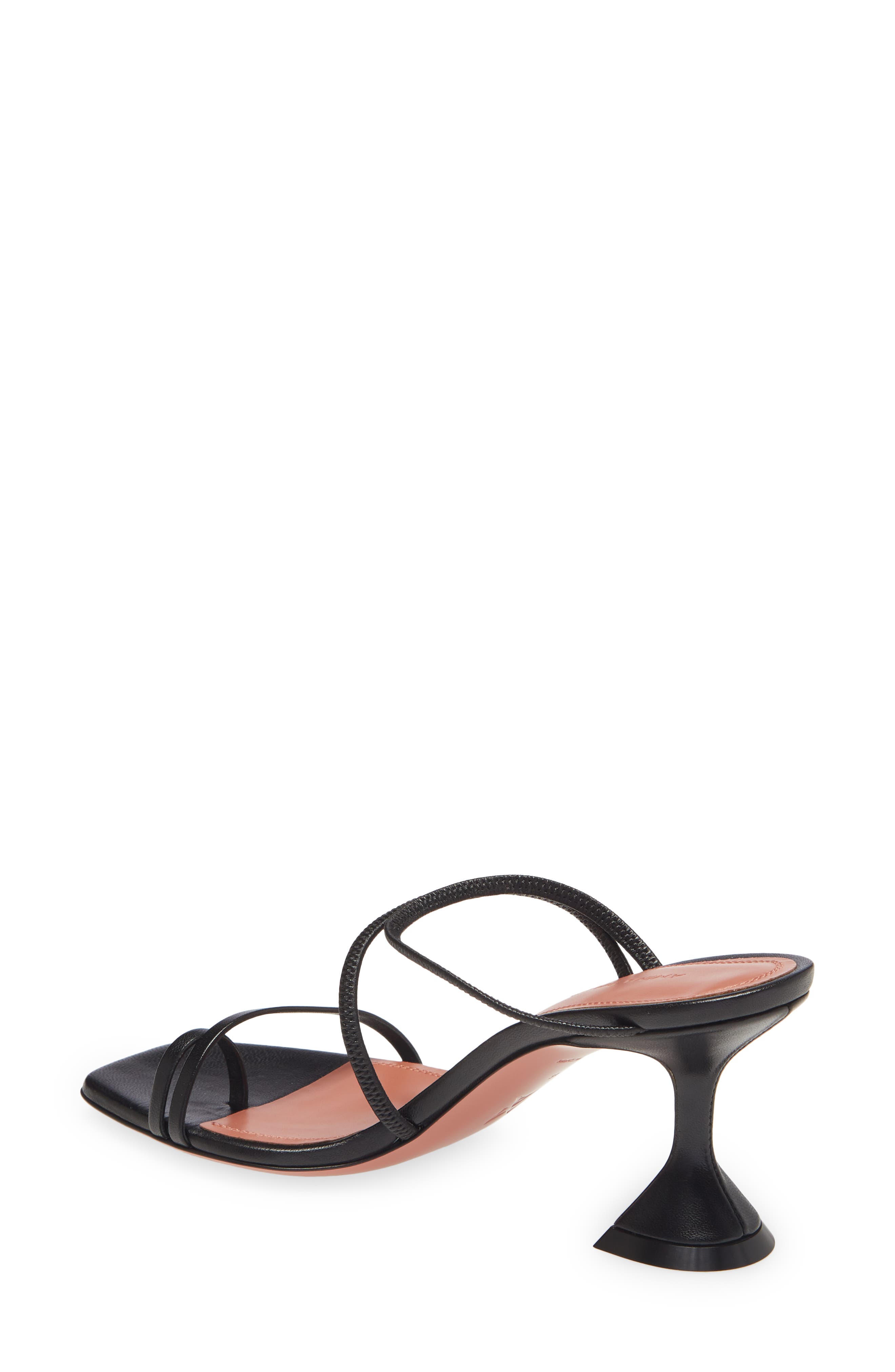 Naima Strappy Sandal, Alternate, color, NAPPA BLACK
