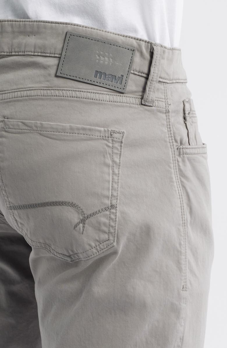 Mavi Jeans Marcus Slim Straight Leg Twill Pants, Alternate, color, Steel Head Twill