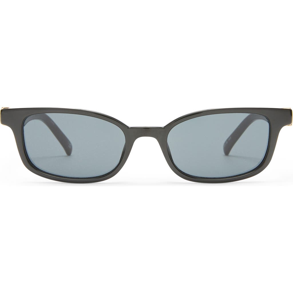 Le Specs Confidential In Black/smoke Mono