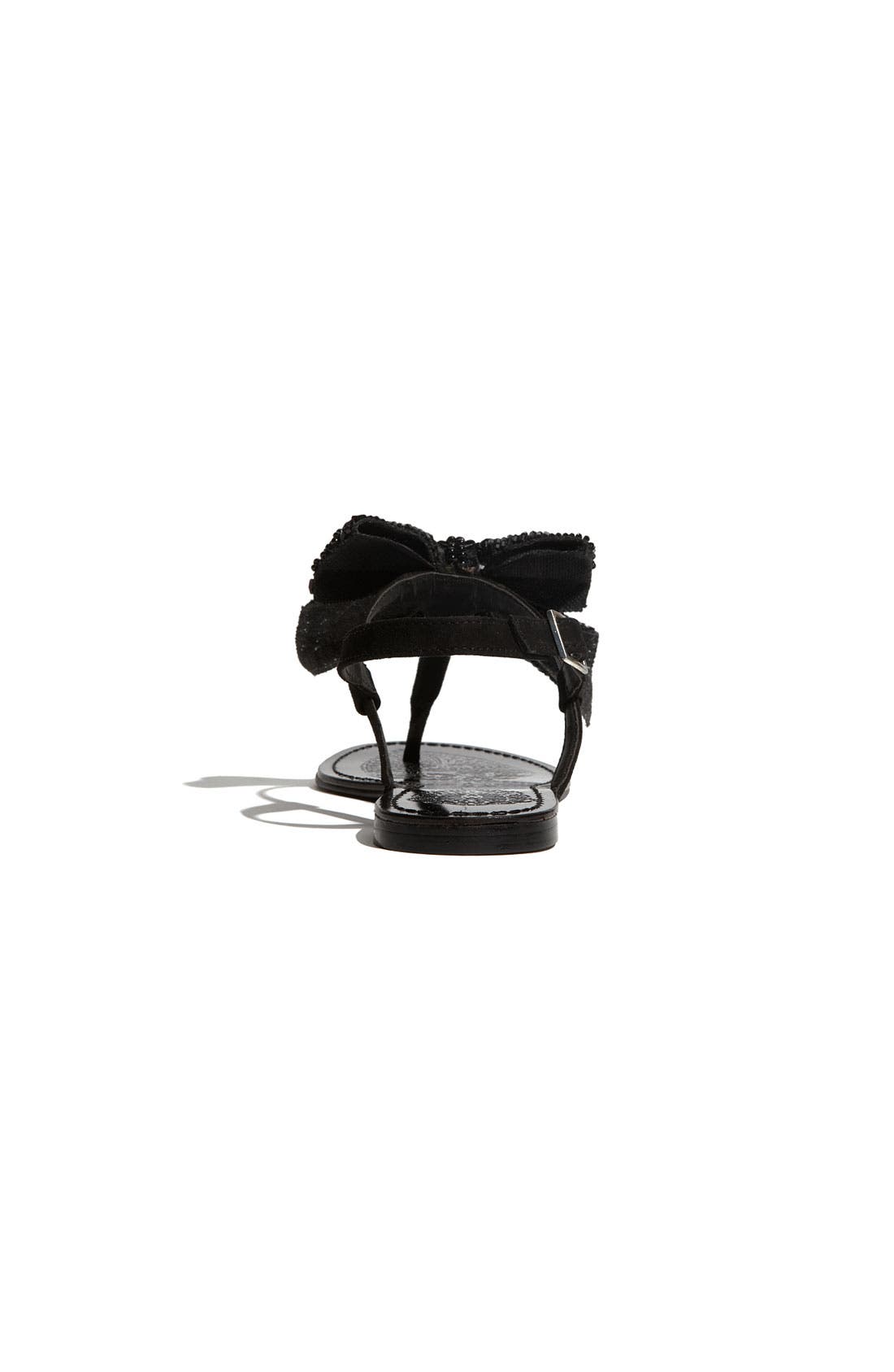 'Dainty' Sandal, Alternate, color, BLACK