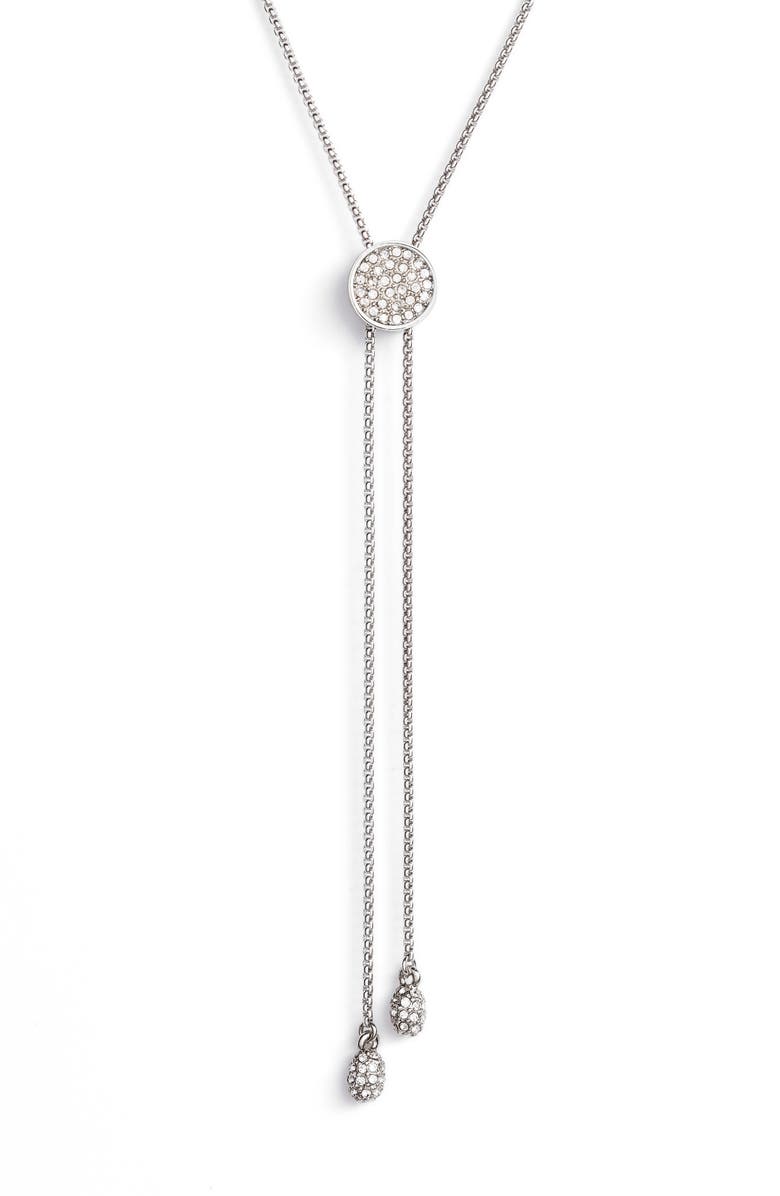 Vince Camuto Pavé Slider Necklace, Alternate, color, 