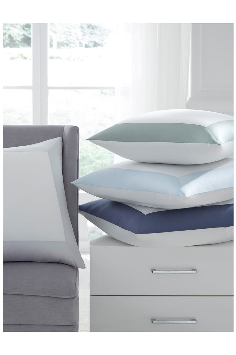 Casida Sham, Alternate, color, WHITE/ POOLSIDE