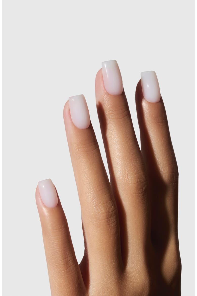 Salon U-ltimate Short Coffin Press-On Nails, Alternate, color, SHEER MILK