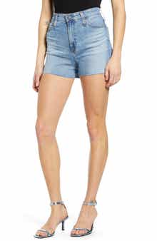 AG Mikkel High Waist Cutoff Denim Shorts