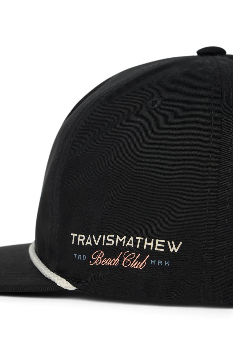 TravisMathew Deep Sea Dreams Baseball Cap, Alternate, color, Black