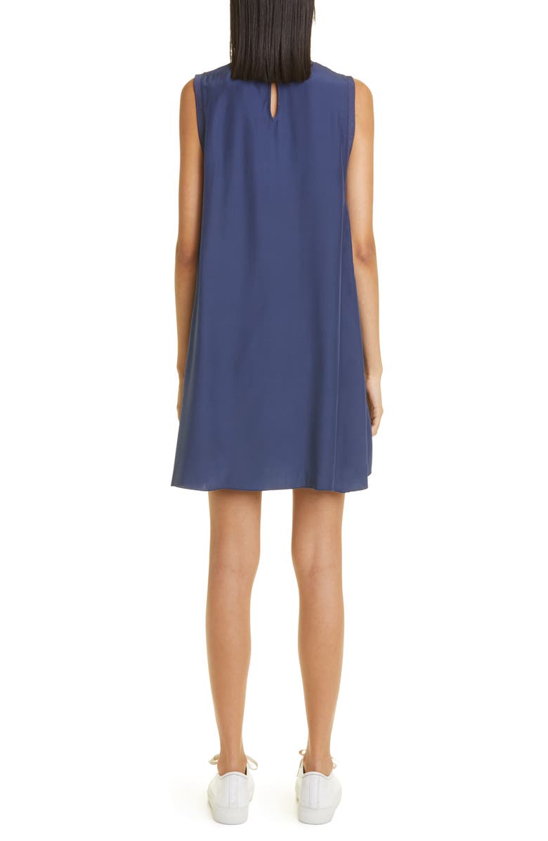 ATM Anthony Thomas Melillo Sleeveless Silk Shift Dress, Alternate, color, 