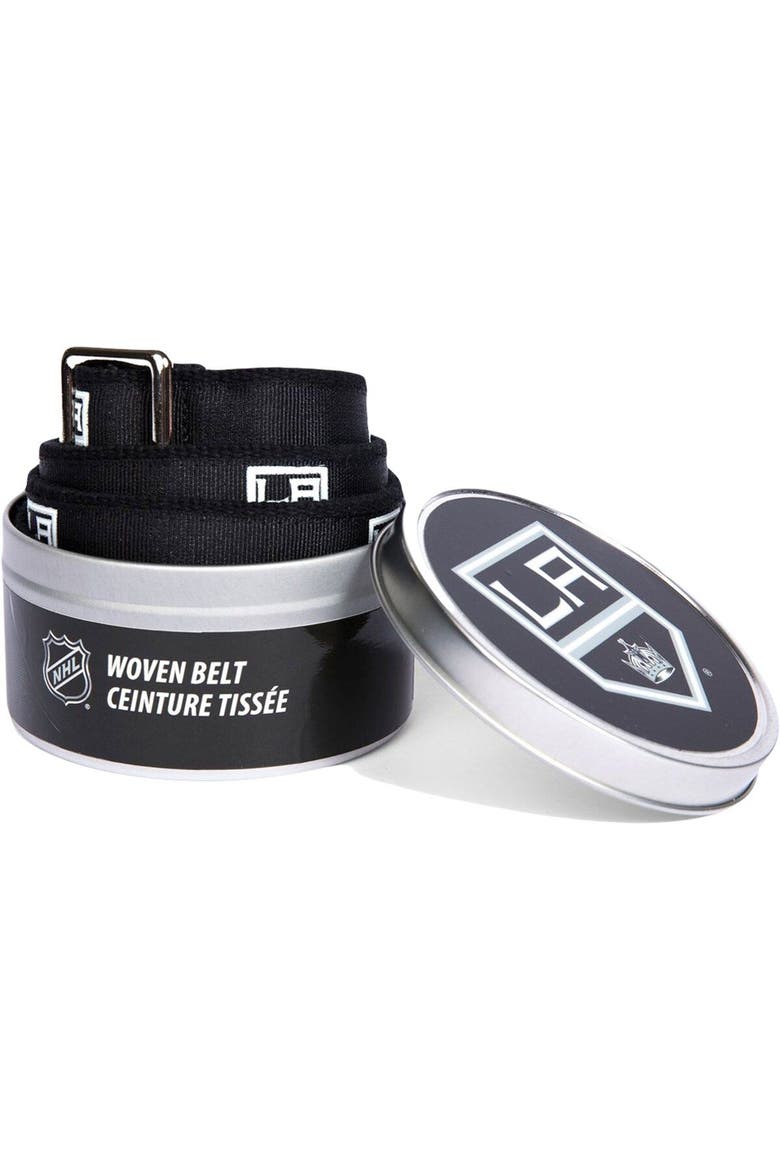 Youth Black Los Angeles Kings Go-To Belt, Alternate, color, Black