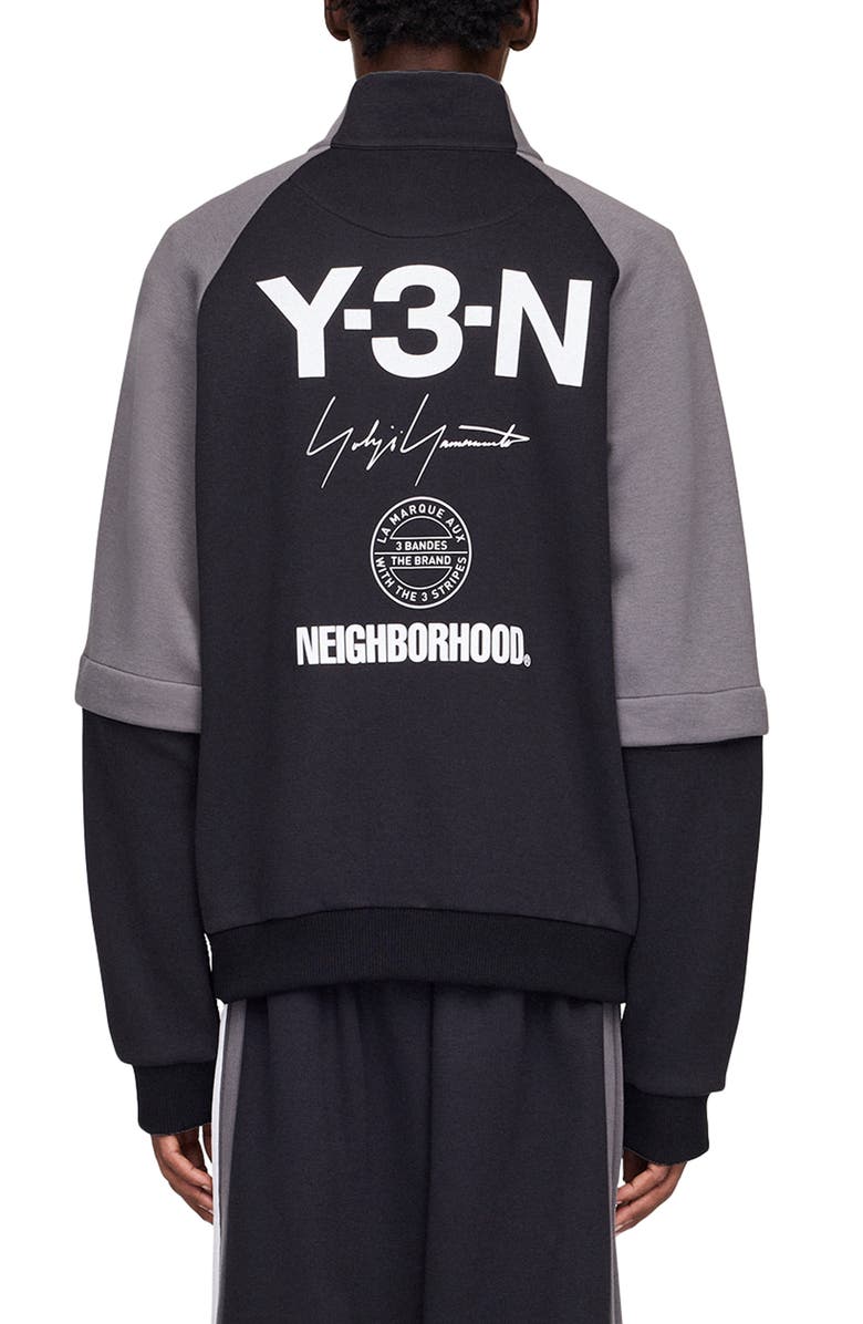 Y-3 x NEIGHBORHOOD Drawstring Track Pants, Main, color, Black