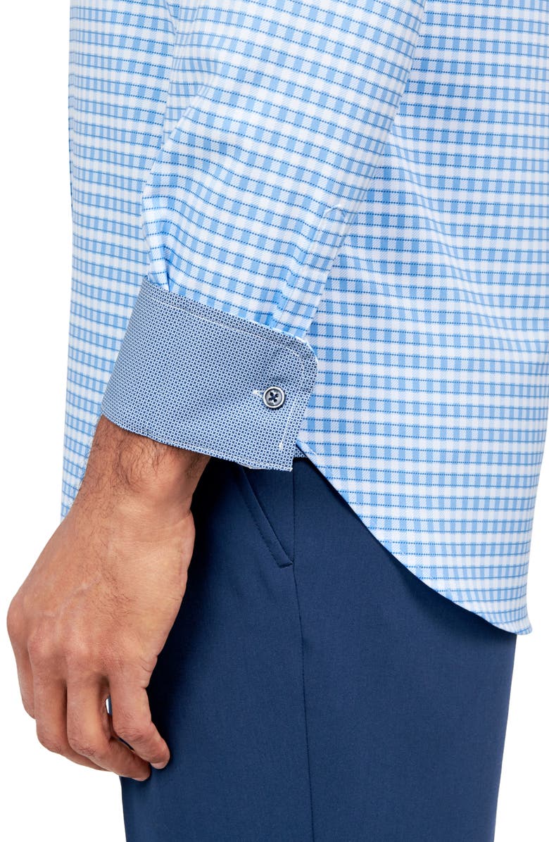 W.R.K Check Performance Twill Dress Shirt, Alternate, color,