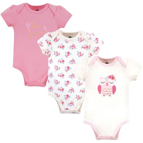Comfortable All-Cotton Bodysuit 3Pk