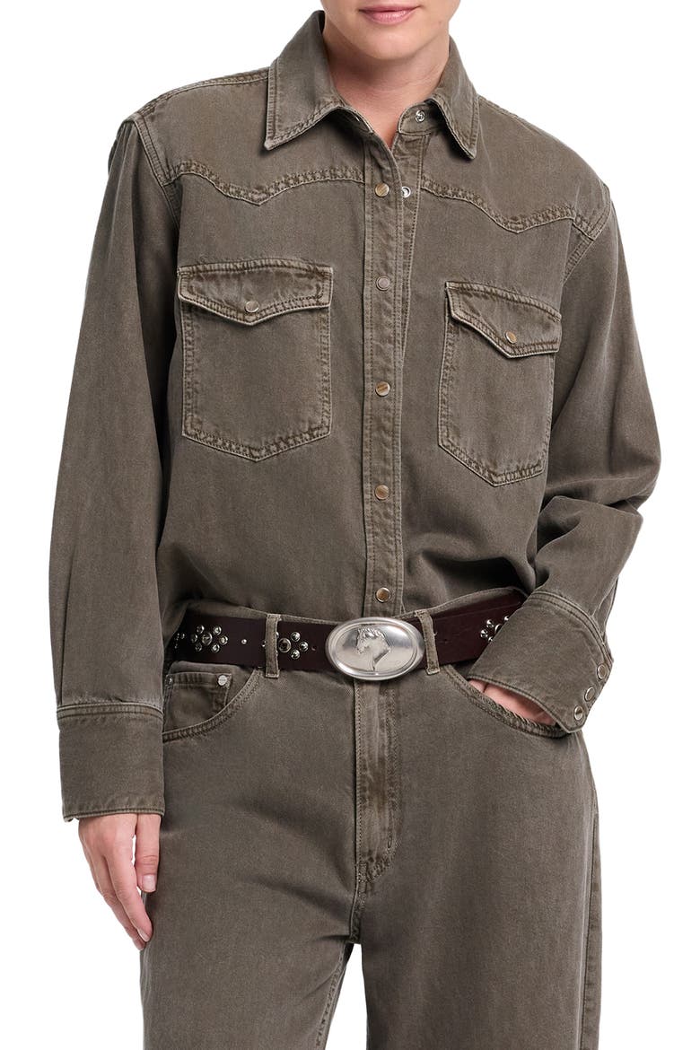 Yellowstone Denim Shirt, Main, color, SLATE