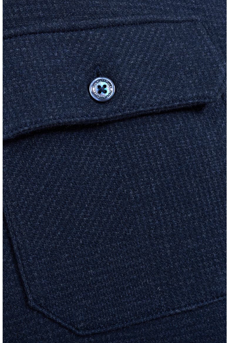 Long Sleeve Knit Button Down Shirt, Alternate, color, NAVY
