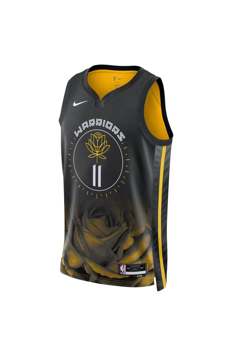Nike Unisex Nike Klay Thompson Black Golden State Warriors 2022/23 Swingman Jersey - City Edition, Alternate, color,