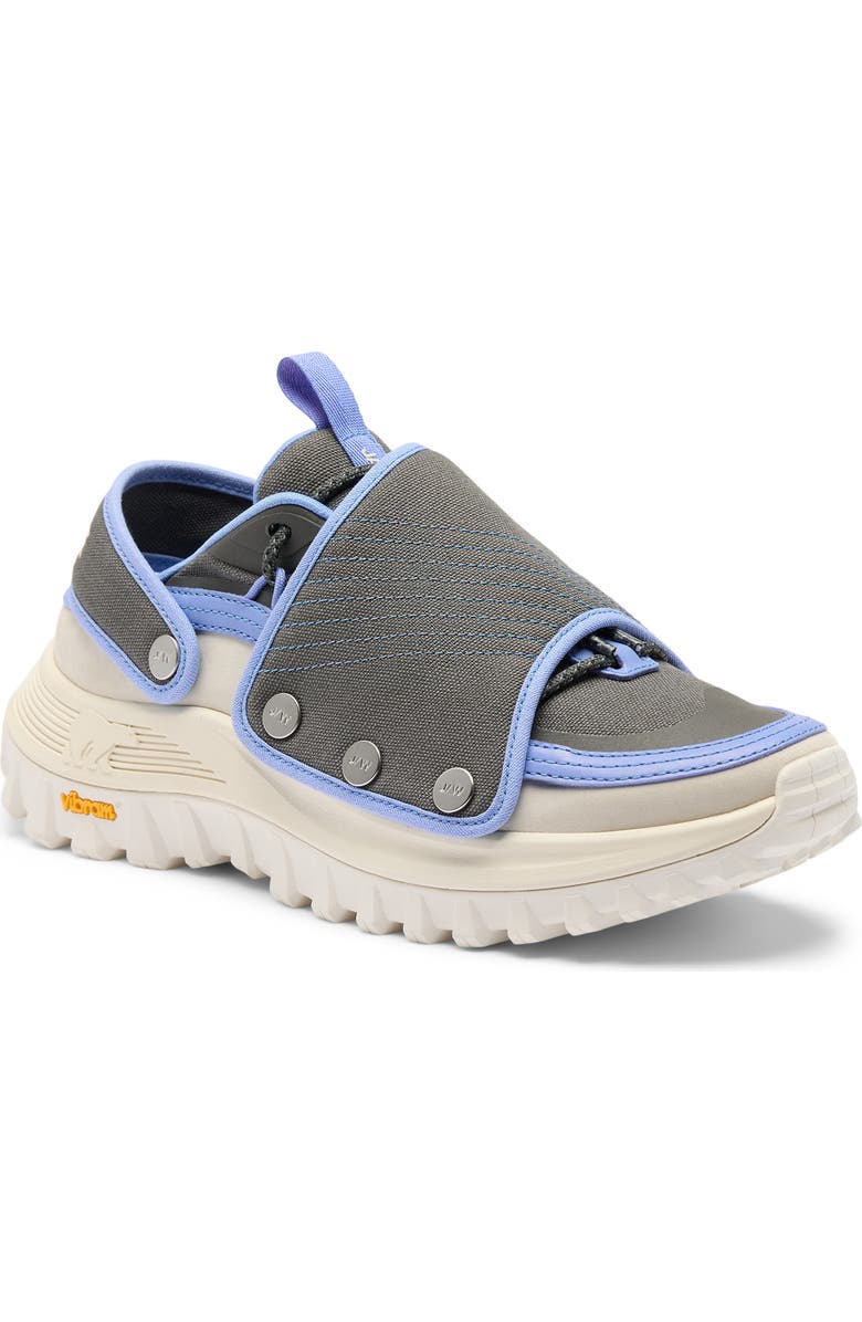 SOREL x Jane Wade Callsign Lug Sole Sneaker Mule, Main, color, Carbon Grey/ Chalk