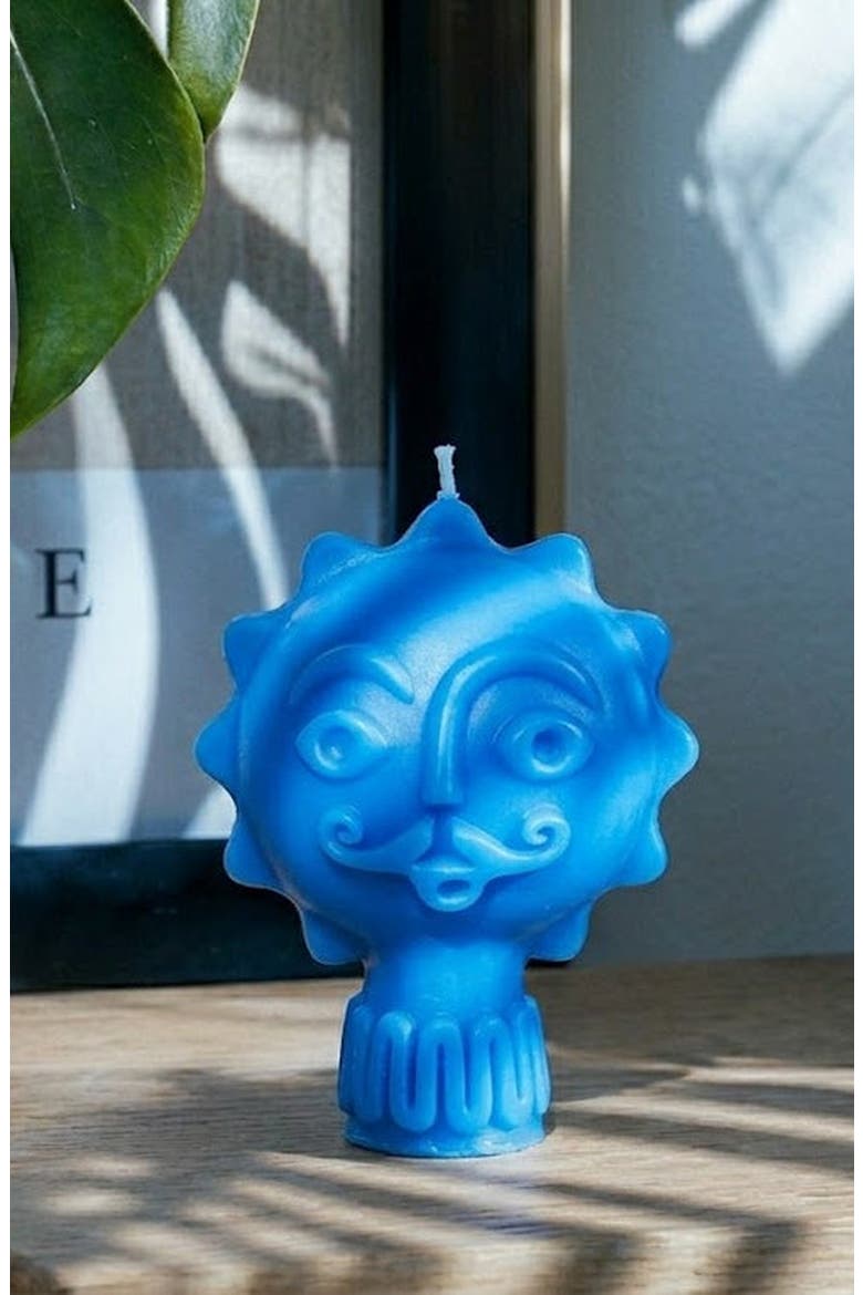 Soleil Candle, Alternate, color, Blue