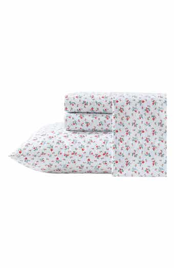 Aylesmore Ditsy Floral King Cotton Percale Sheet Set