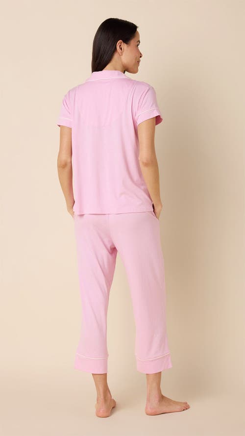 The Cat's Pajamas Pima Knit Capri Set