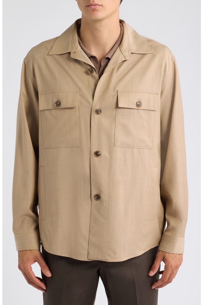 Carper Shirt Jacket, Alternate, color, MEDIUM BEIGE