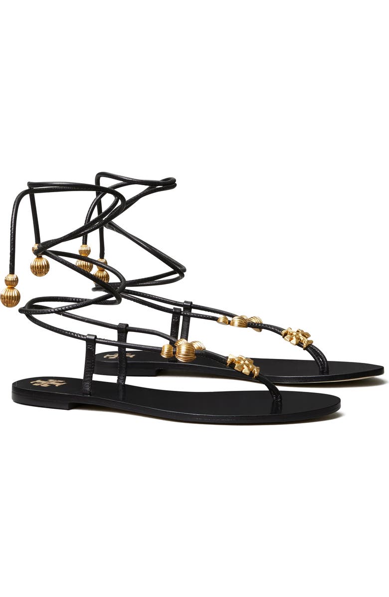 Tory Burch Capri Lace Up Sandal, Main, color,
