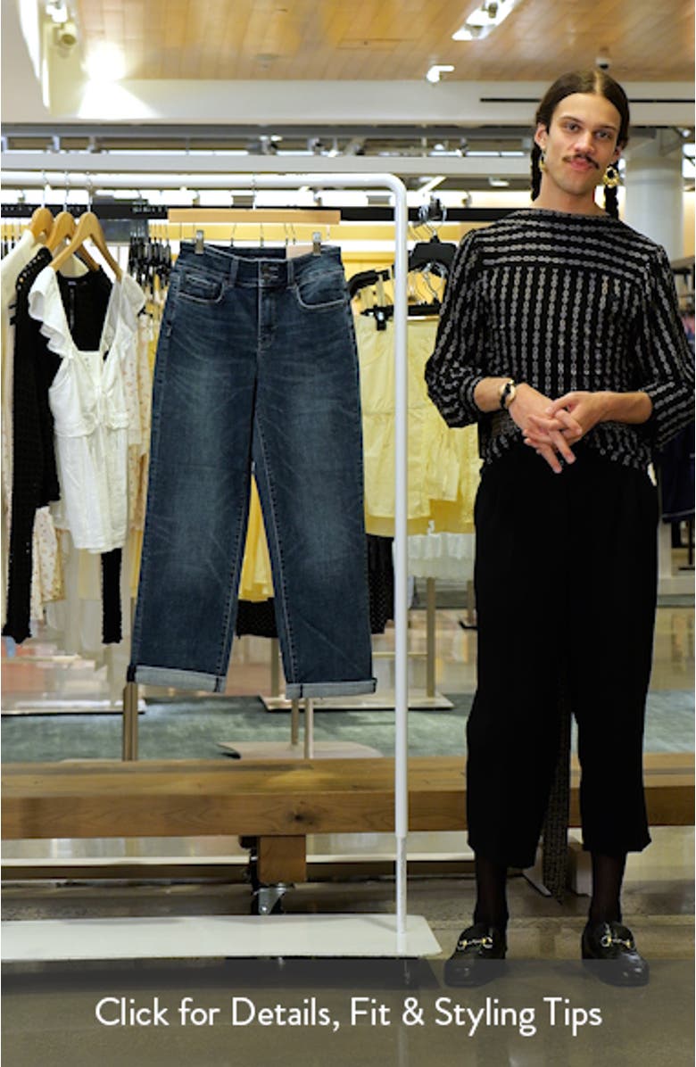Bailey Relaxed Crop Straight Leg Jeans, sales video thumbnail