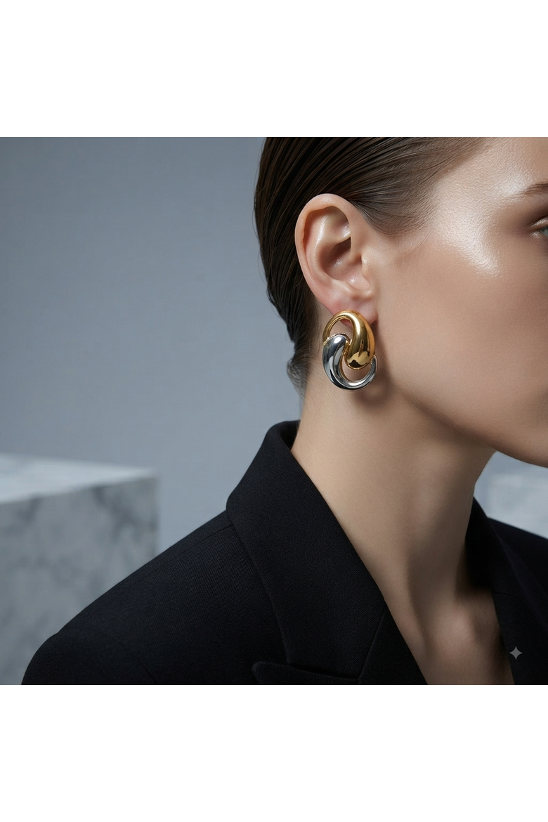 Quinn Swirl Earrings, Alternate, color, Silver