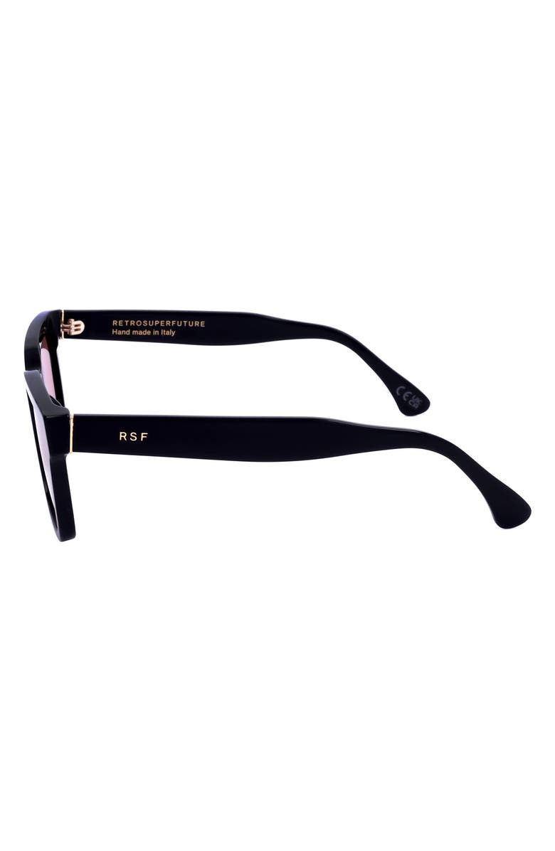 SUPER by RETROSUPERFUTURE<sup>®</sup> 53mm Rectangular Sunglasses, Alternate, color, Black