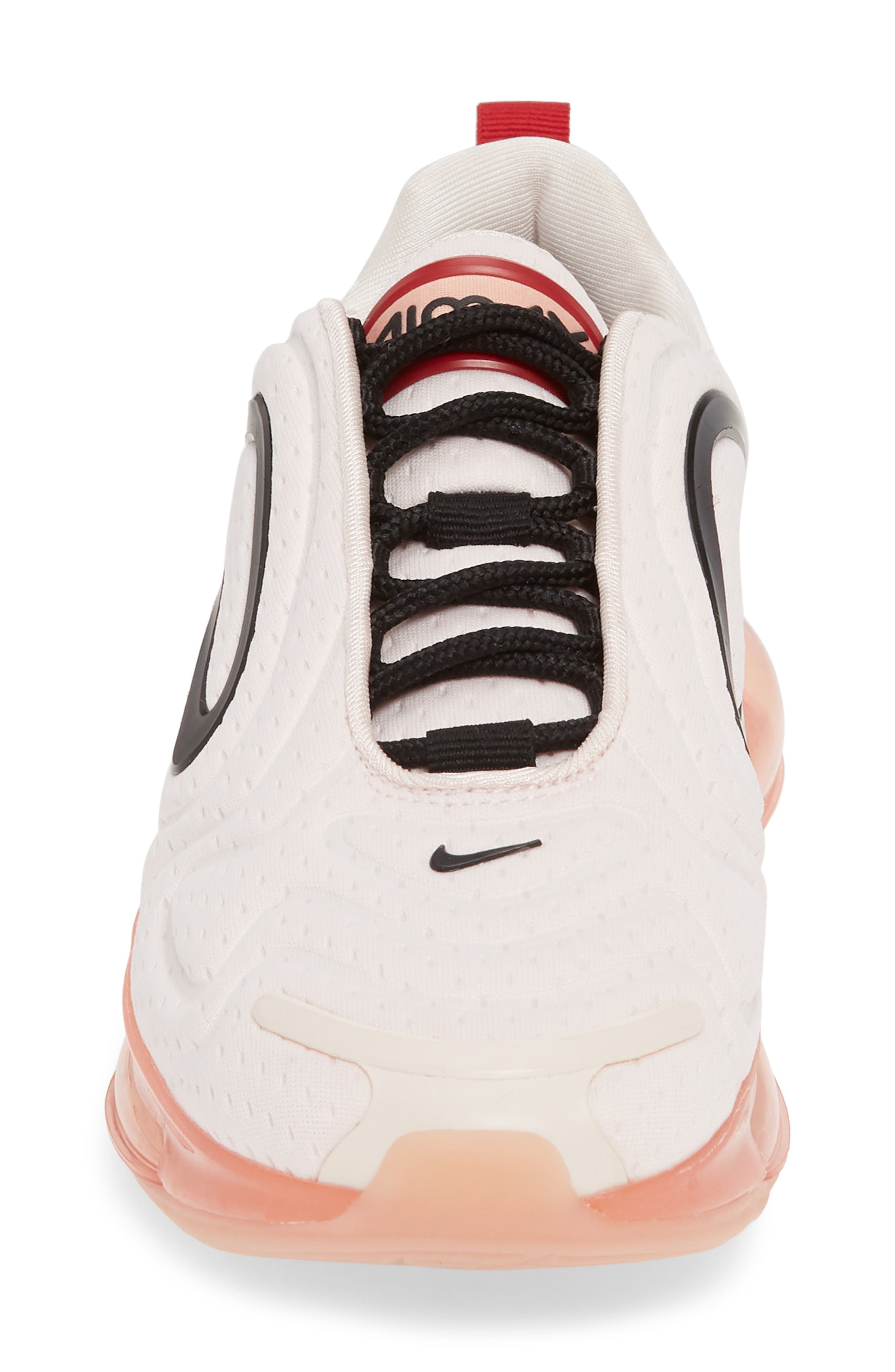 Air Max 720 Sneaker, Alternate, color, LIGHT SOFT PINK/ RED/ CORAL