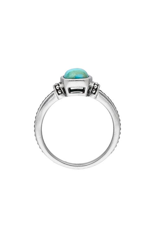 Ys Gems Mohave Turquoise Ring In Blue