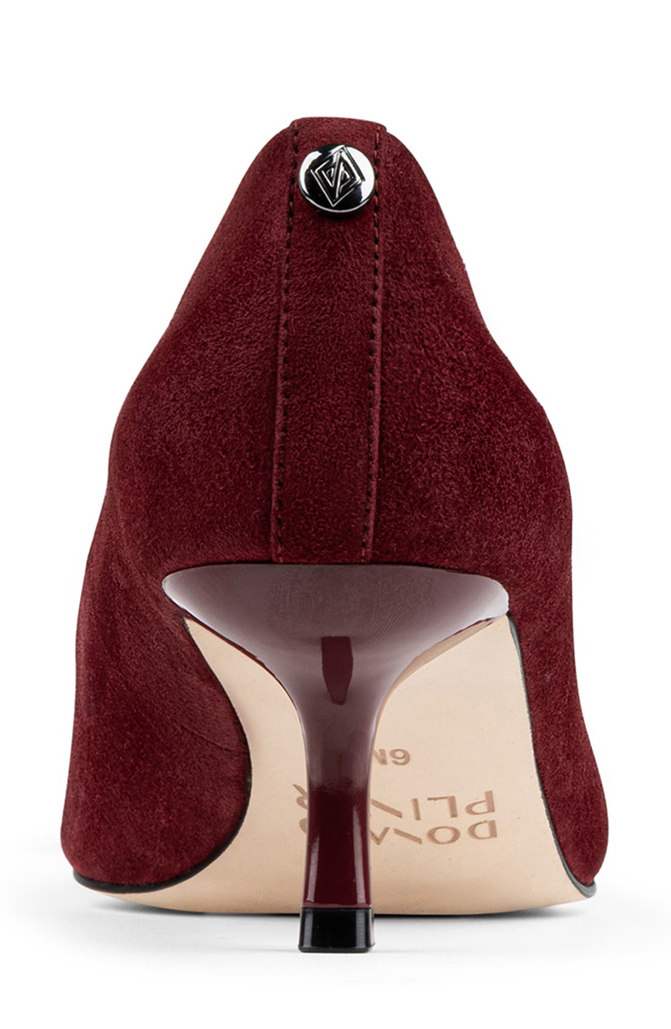 Calibra Kitten Heel Pump, Alternate, color, BORDEAUX