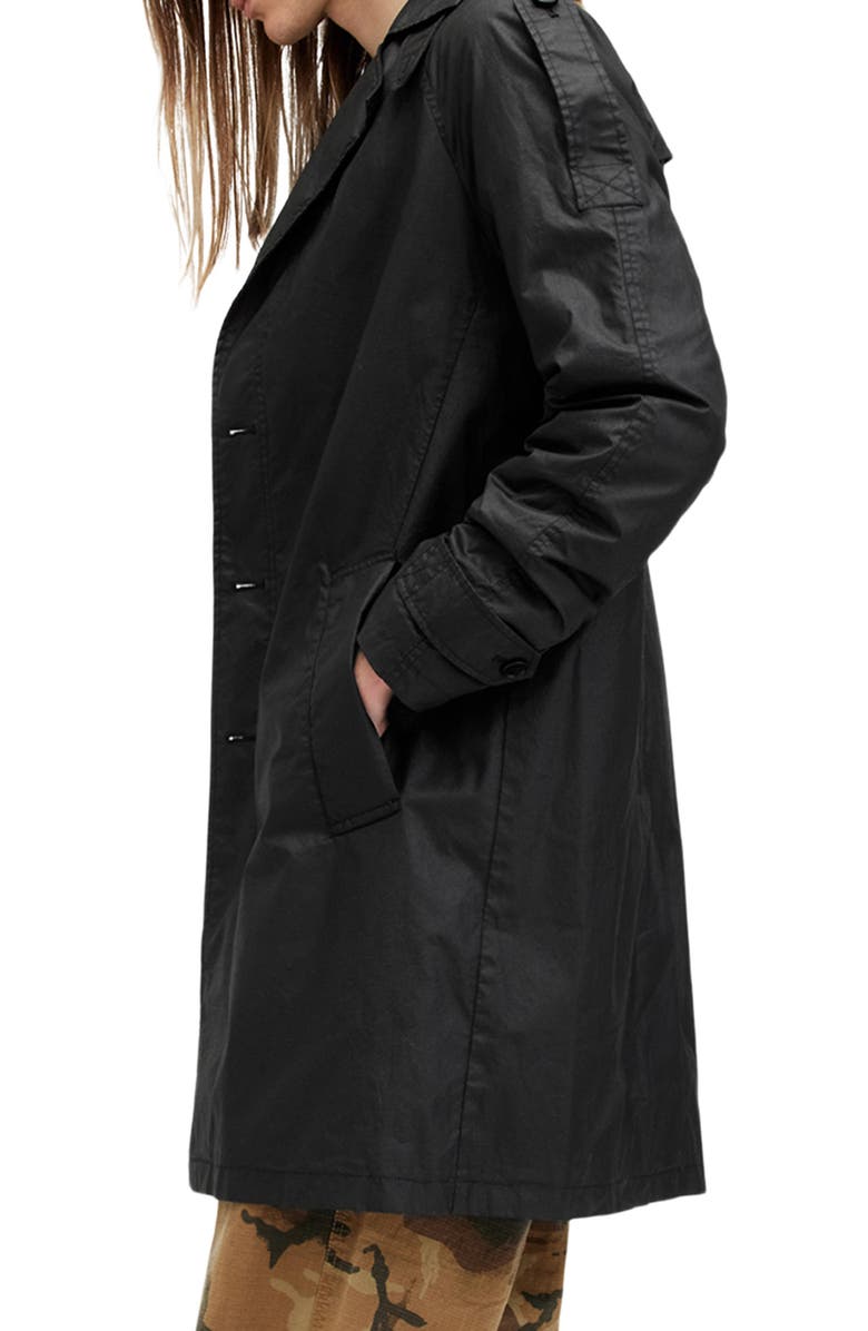 AllSaints Allman Mac Jacket, Alternate, color, Black