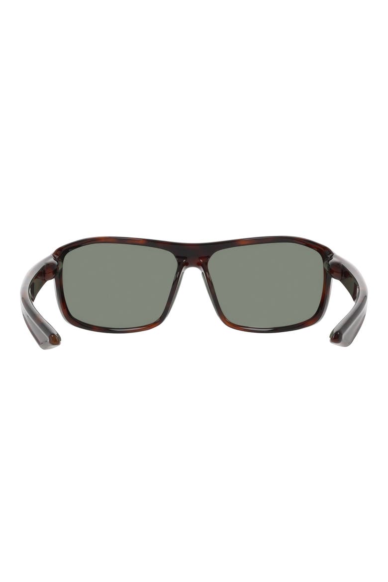 Premier Stride 63mm Rectangular Sunglasses, Alternate, color, TORTOISE / GREEN