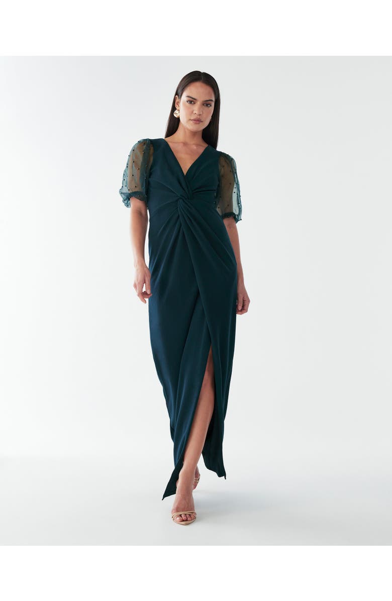 BWLDR Chiara  Dress, Alternate, color, Teal