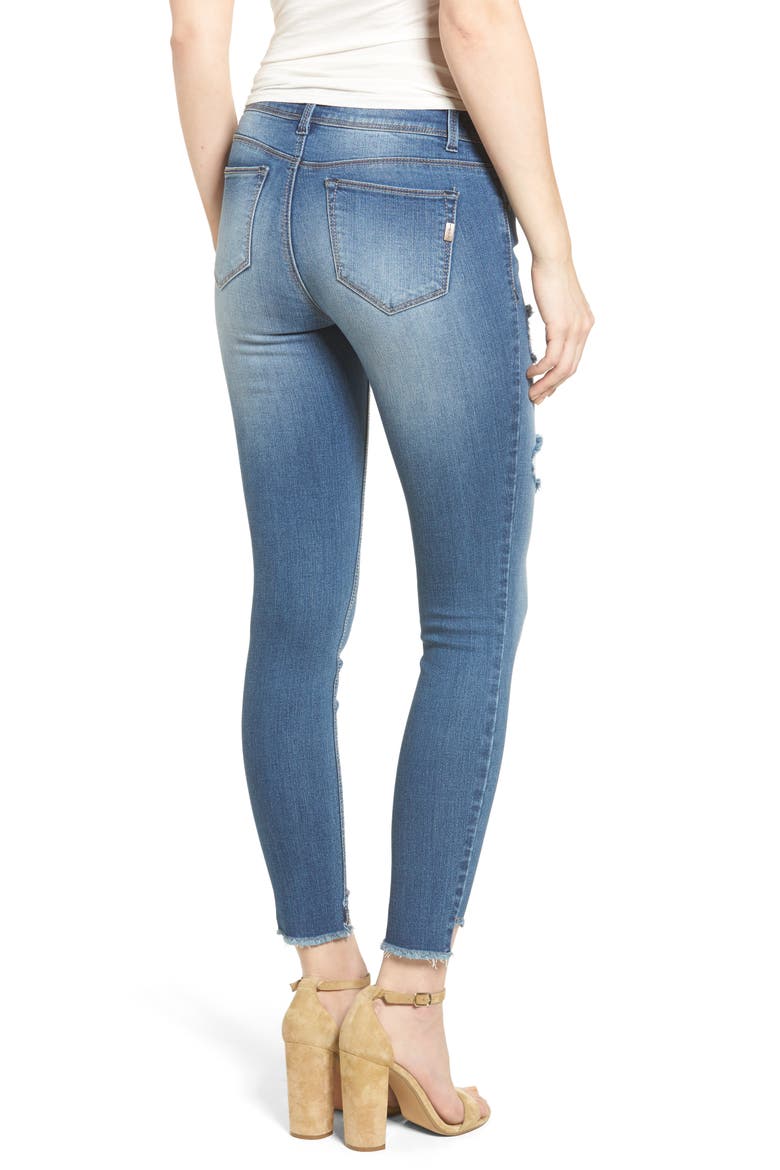 Step Hem Jeggings, Alternate, color, GREG