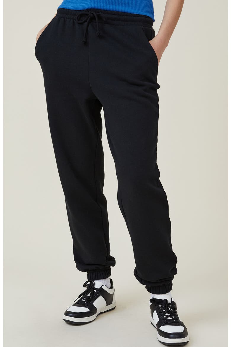 Classic Fleece Sweatpant, Main, color, BLACK