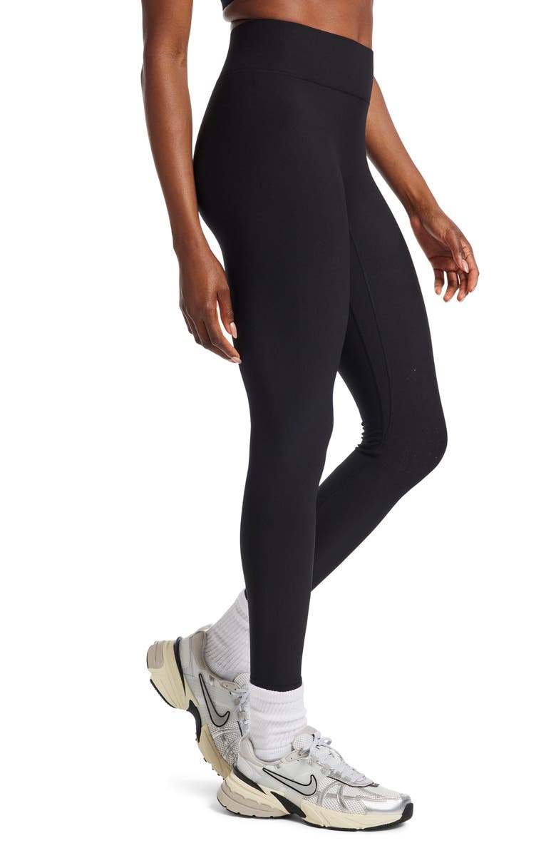 BANDIER Center Stage High Waist Rib Leggings, Alternate, color, 