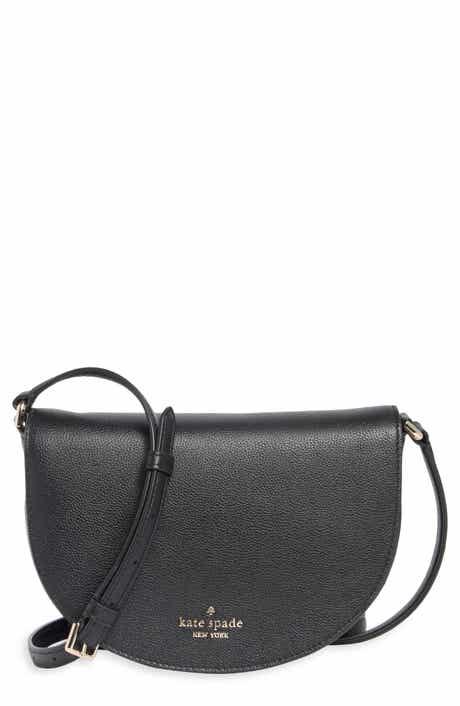 Crescent Leather Crossbody Bag