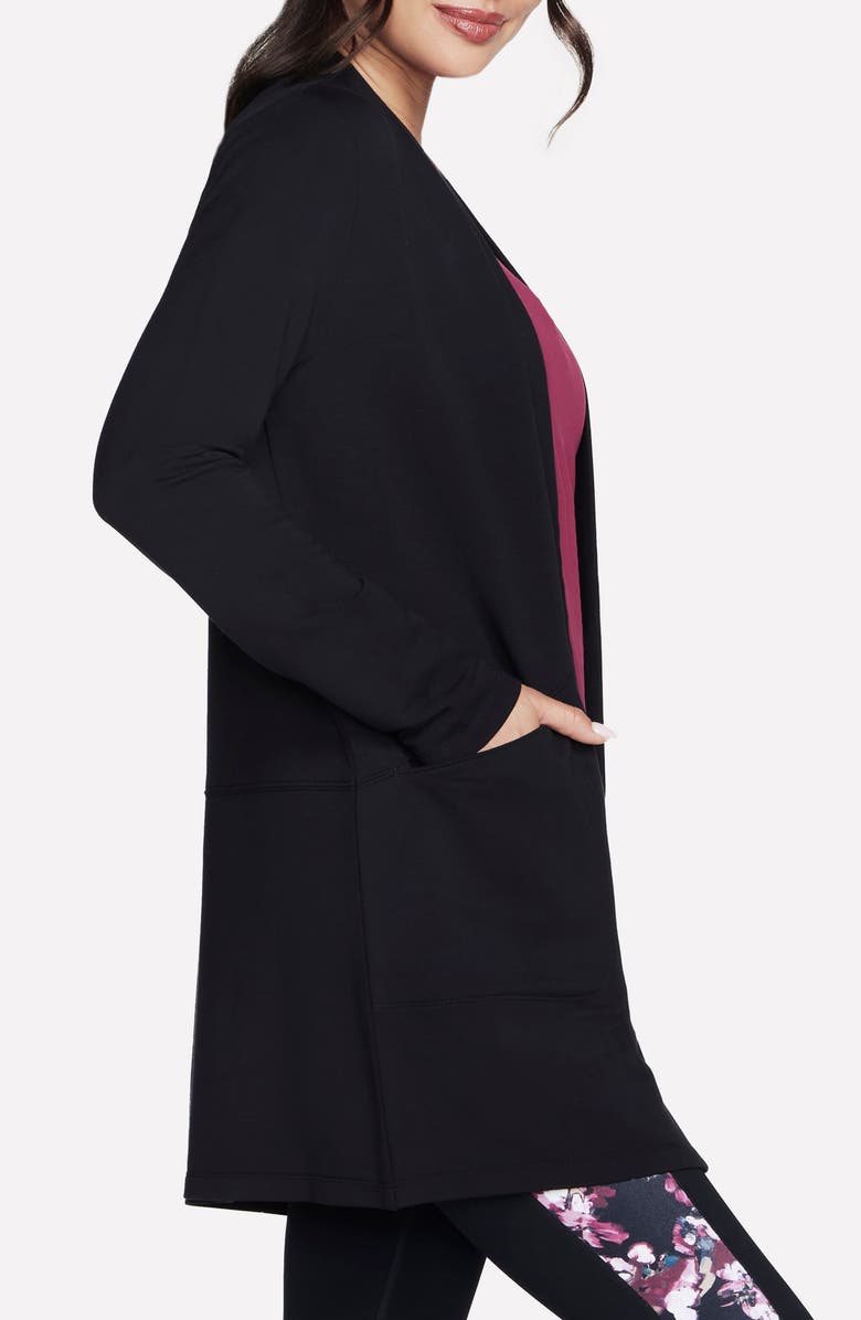 SKECHERS SKECHLUXE ELEVATE Cardigan, Alternate, color, 