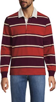 Lands' End Long Sleeve Rugby Shirt