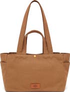 New Amsterdam Leatherworks Sienna Cotton Canvas Tote Bag