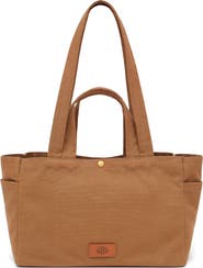 New Amsterdam Leatherworks Sienna Cotton Canvas Tote Bag