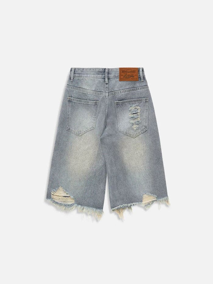 Rhinestone Application Jorts - image 2