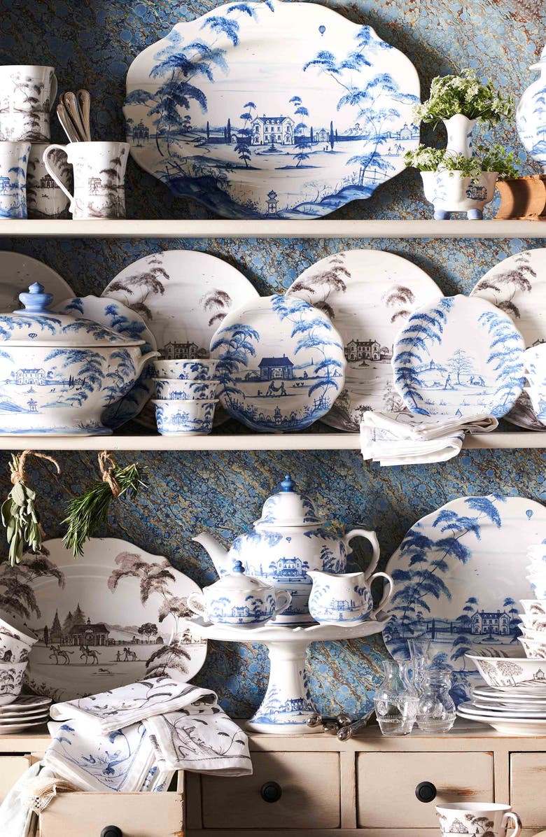 Juliska Country Estate Cake Stand, Alternate, color, Delft Blue