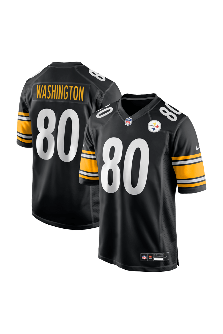 Men's Nike Darnell Washington Black Pittsburgh Steelers  Game Jersey, Main, color, Black