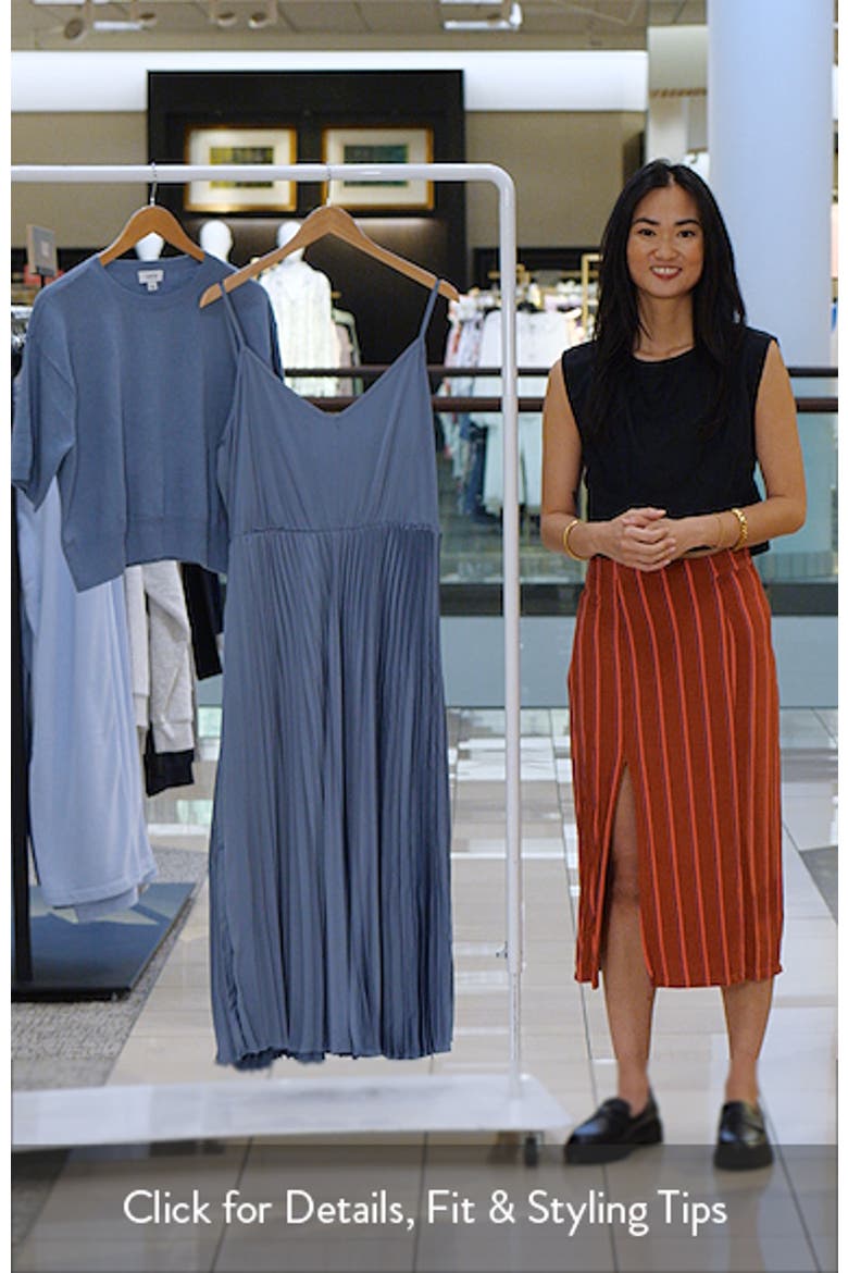 Sweater & Pleated Skirt Two-Piece Set video