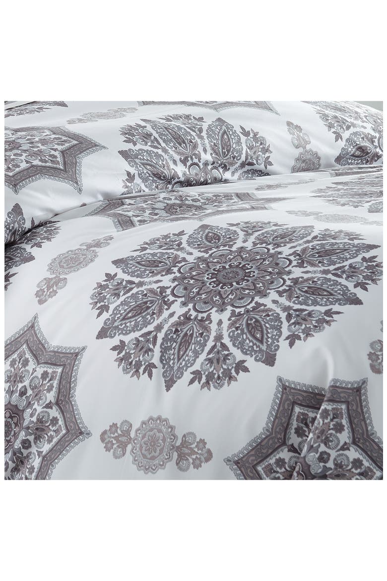 Infinity Collection - Luxury Premium Oversized Duvet Cover Set, Alternate, color, GREY