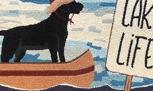 R16 Home Lake Life Lab Doormat