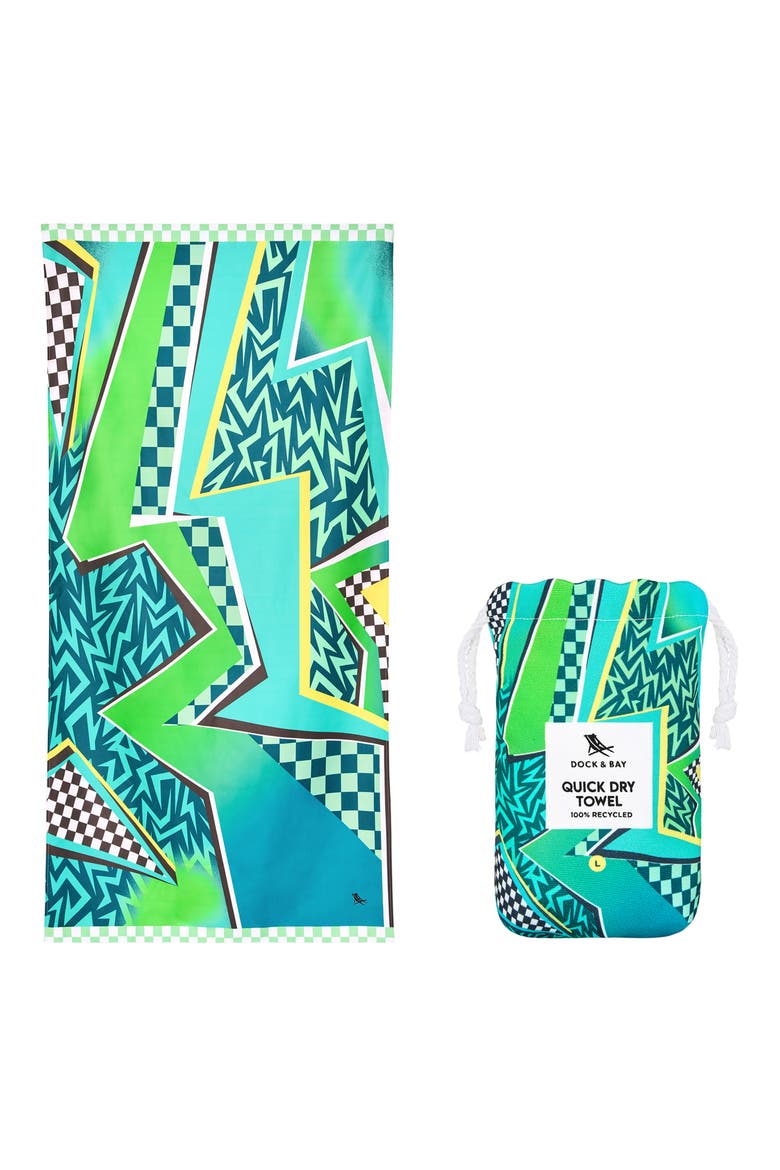 Kids' Towel, Main, color, TIDE SKATER