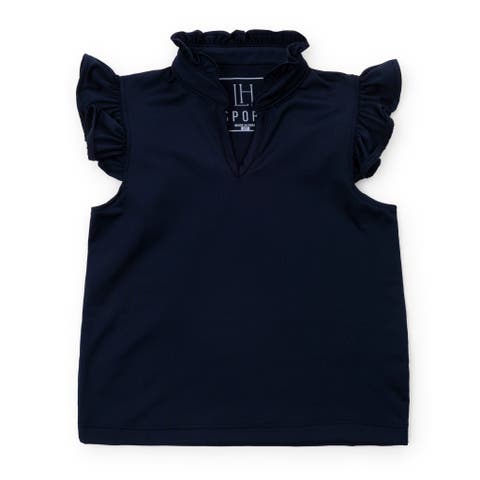 Ellie Girls' Sleeveless Ruffled Top by LH Sport (Toddler, Little Kid & Big Kid)